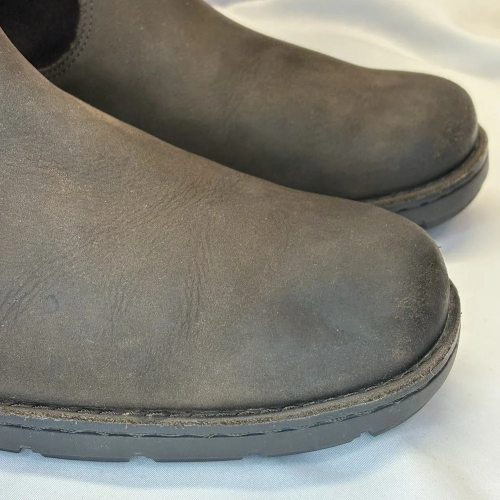 Ugg Foerster Sheepskin Leather Boots Mens 12 Suede Waterproof Wool Lined 1007796